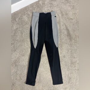 Kerrits Leggings Pants Equestrian Jodhpur Suede Patch Pull On Breeches XS